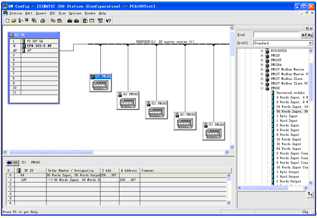 Modbus PROFIBUS